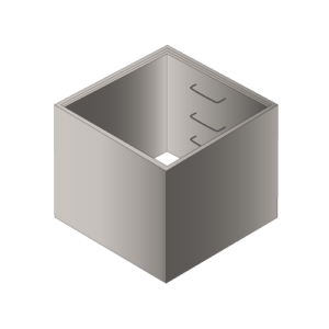 Elément 1000×1000 – H90 cm – 3 échelons – 993kg