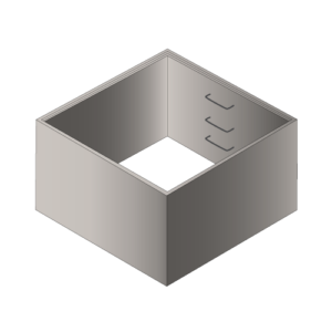 Elément 1500 x 1500 – H900 – 3 échelons – 1769kg