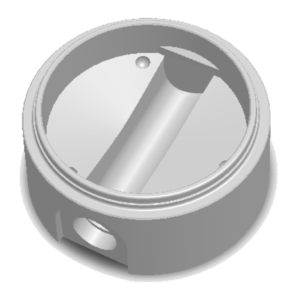 Cunette EU PRO Ø800 – BORGNE – 160 PVC/150 FTE