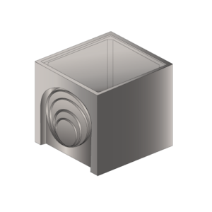 Fond 1000×1000 – H1000 – 1380kg avec réservation