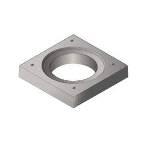 Tête 1000×1000 avec trou Ø650 – H200 cm – 352kg
