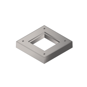 Tête 1000×1000 avec trou carré 700×700 – H15 – 244kg