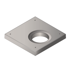 Tête 1500×1500 avec trou Ø650 – H200 – 1054kg