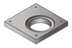 Tête 1500×1500 avec trou Ø800 – H200 – 870 kg