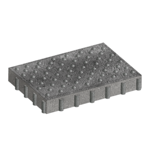 Dalle podotactile NF TACTILGRIP 8 – 42x60x8cm – Noir Profond