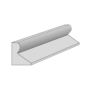 Bordure chasse-roues CITYPROTECT – GSS 50cm – Gris Béton