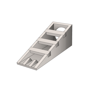 Tête de sécurité 400 complète – 3 barreaux – NF